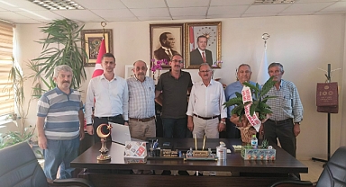 Kofçaz Belediye Başkanı Levent Şenol, Trakya Birlik Heyetini Ağırladı