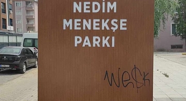 Lüleburgaz Belediyesi’nden Park Tabelasındaki ‘İmza’ ya Tepki