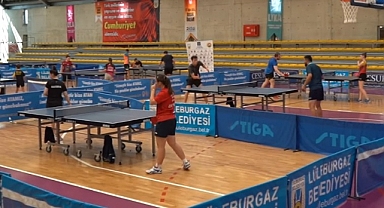 Lüleburgaz'da Uluslararası Masa Tenisi Kampı Büyük İlgi Gördü