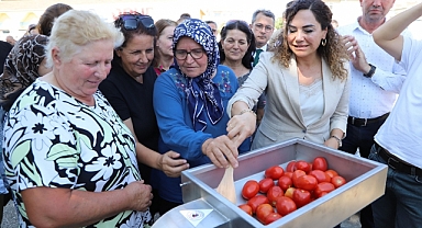MALKARALI ÜRETİCİLERE SALÇA MAKİNESİ DAĞITIMI YAPILDI