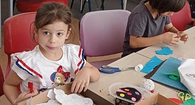 Minik Öğrenciler El Sanatları Atölyesinde Oyuncaklar Yaptı
