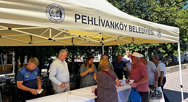 Pehlivanköy'de Muharrem Ayı Coşkusu: Aşure Dağıtımı Etkinliği