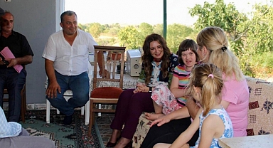 Pehlivanköy Kaymakamı Fatma Ballı, Köy Sakinlerini Ziyaret Etti