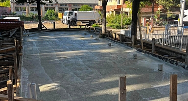 Pehlivanköy Mehmetçik Parkı’na Yeni Tuvaletler Yapılıyor