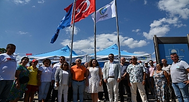 ŞARKÖY PLAJLARINDA MAVİ BAYRAKLAR DALGALANIYOR