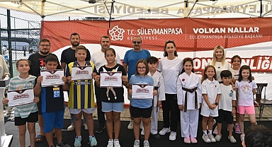 Süleymanpaşa Belediyesi Yaz Okulu Öğrencileri Yılsonu Şenliğinde Buluştu