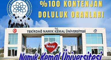 Tekirdağ Namık Kemal Üniversitesi’nden Rekor Doluluk Oranı