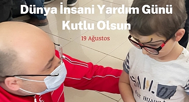 Türk Kızılay Kırklareli Başkanı Volkan Göç'ten Dünya İnsani Yardım Günü Mesajı