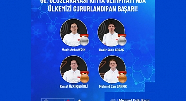 Uluslararası Kimya ve Fizik Olimpiyatlarından Türkiye'ye Madalyalar