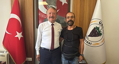 Üsküp Atatürk İlkokulu Müdürü Selami Gündüz'den Belediye Başkanı Halil Çallı'ya Ziyaret