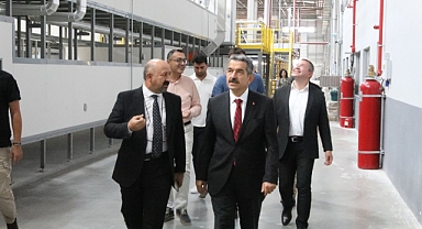 Valimiz Birol Ekici, Kırklareli OSB'de Tekstil Firmasını Ziyaret Etti