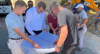 Vize'de Doğalgaz Çalışmaları Hızla İlerliyor