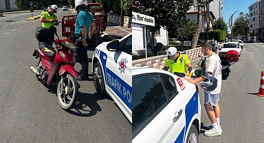 Vize'de Eş Zamanlı Trafik ve Motosiklet Denetimleri Gerçekleştirildi