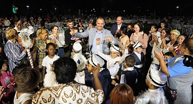 56 Çocuğun Sünnet Töreni Coşkuyla Kutlandı