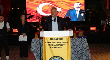 Ahmet Gökhan Sarıçam, Babaeski Esnaf Dayanışma Gecesi'ne Katıldı