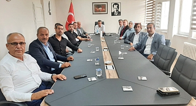 AK Parti Babaeski'den Kaymakam Tamer Orhan’a Hayırlı Olsun Ziyareti