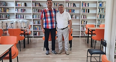 Alpullu Belediye Başkanı Orhan Saltık’tan Alpullu Halk Kütüphanesi’ne Ziyaret