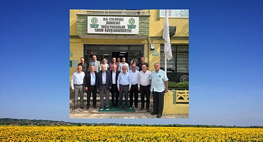 Alpullu Pancar Ekicileri Kooperatifi'nden Babaeski Yağlı Tohumlar Kooperatifine Ziyaret