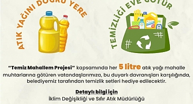 Atık Yağları Toplama Kampanyası