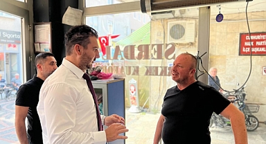 Babaeski Belediye Başkanı Dr. Fırat Yayla, Esnaf Ziyaretlerine Devam Ediyor