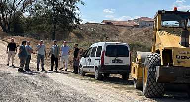 Babaeski Belediyesi, Kurtuluş Mahallesi’nde Yol İyileştirme Çalışmalarına Başladı