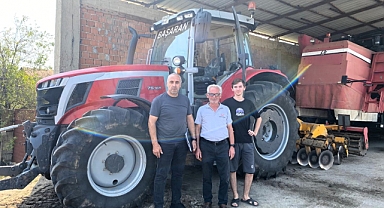 Babaeski’de Çiftçiye Otomatik Dümenleme Sistemi Desteği