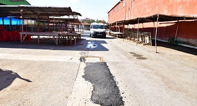 Babaeski’de Pazar Yeri ve Hal Bölgesinde Asfaltlama Çalışmaları Tamamlandı