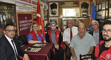 Babaeski Kırk Şehitler Gençlik Merkezi Yetkililerinden 19 Eylül Gaziler Günü’nde Anlamlı Ziyaret