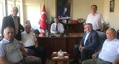 Babaeski Ziraat Odası’ndan Kaymakam Tamer Orhan’a Ziyaret