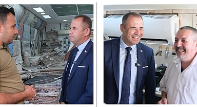 Başkan Derya Bulut’tan Ahilik Haftası’nda Esnaf Ziyareti