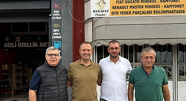 Başkan Derya Bulut’tan Sanayi Sitesine Ziyaret