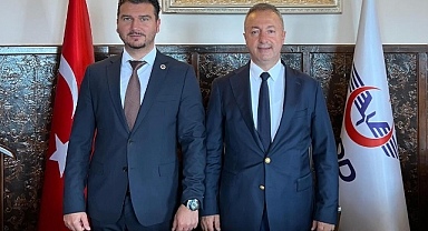 Başkan Yayla, TCDD 1. Bölge Müdürlüğü'nü Ziyaret Etti