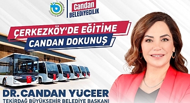ÇERKEZKÖY'DE EĞİTİME 