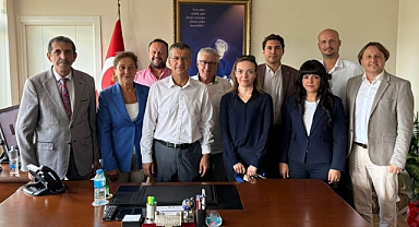 CHP Babaeski'den Kaymakam Tamer Orhan'a Hoş Geldin Ziyareti