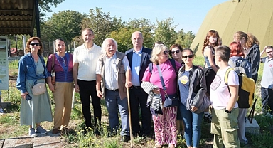 Erasmus Öğrencileri ile Aşağıpınar Arkeolojik Alanını Ziyaret Etti