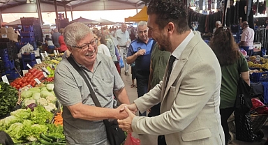 Esnaf ve Halkla Buluştu