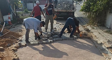 Hacıhasan Mahallesi'nde Alt ve Üst Yapı Çalışmaları