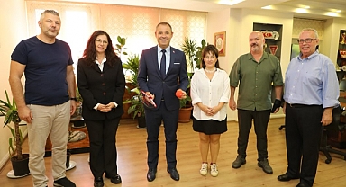 Kırklareli Belediye Başkanı Derya Bulut'a Raqball Spor Kulübü'nden Ziyaret