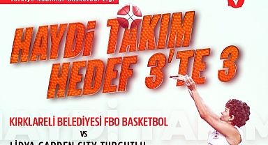 Kırklareli Belediyesi FBO Basketbol, Ligde Hedef 3'te 3!