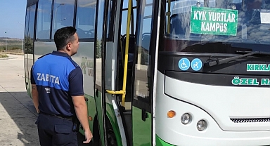 Kırklareli Belediyesi’nden Güvenli Taşıma Denetimleri