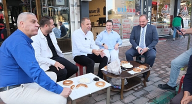 Kırklareli Esnafıyla Sabah Kahvaltısında Buluştu