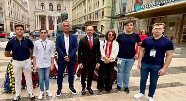 Kırklareli Mimar Sinan MTAL Öğrencileri Romanya’da Büyükelçi Altan ile Buluştu