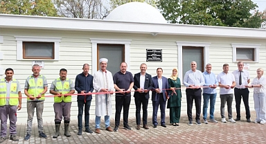Kırklareli Şehir Mezarlığına Yapılan Mescidin Resmi Açılışı Gerçekleştirildi