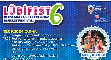 LÜBİFEST 6, Lüleburgaz’da Coşkuyla Başlıyor
