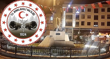 Pınarhisar'da Atatürk Heykeline Saldırı Girişimi