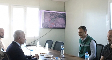 Vali Uğur Turan, Kızılcıkdere Sulama İkmali Projesini Yerinde İnceledi