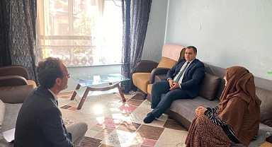 Vize Kaymakamı Kemal Balaban'dan Aile Ziyaretleri