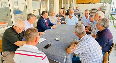 Vize Kaymakamı Kemal Balaban'dan Kömürköy Ziyareti