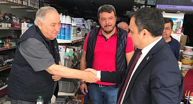  Vize Kaymakamı Kemal Balaban Esnaf Ziyareti Gerçekleştirdi