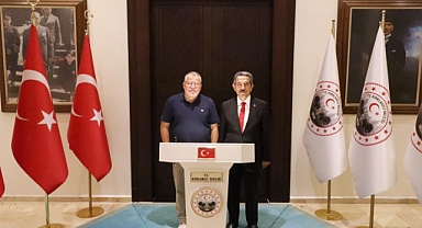 Yargıtay Eski Başkanı İsmail Rüştü Cirit, Kırklareli Valisi Birol Ekici'yi Ziyaret Etti